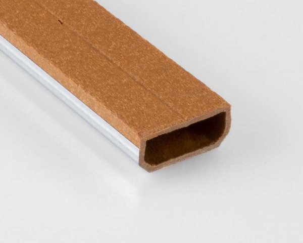STOLMA Aluplast warme Kante hellbraun (RAL 8003)