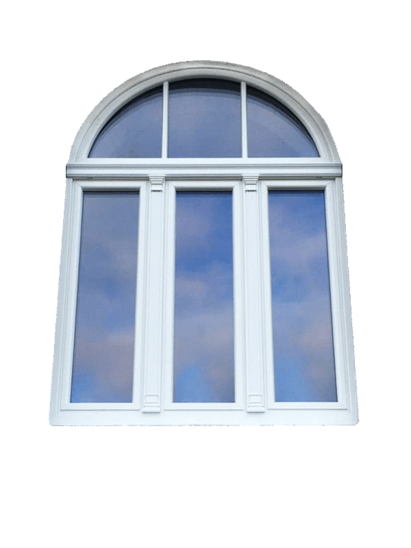 Salamander Bogenfenster